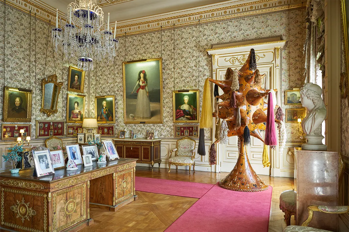 Joana Vasconcelos transforma el Palacio de Liria