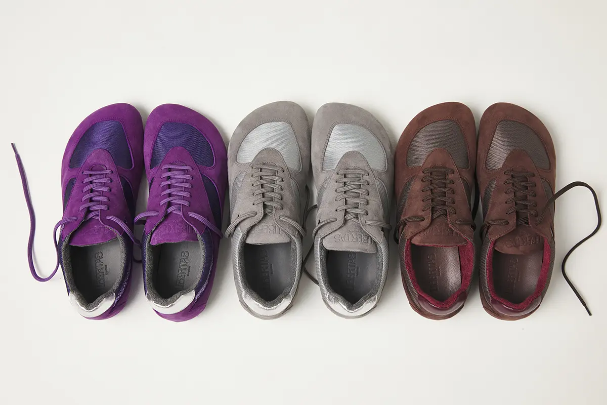 Pop Up en Madrid: Libertas Barefoot presenta sus elegantes bailarinas en ante verde