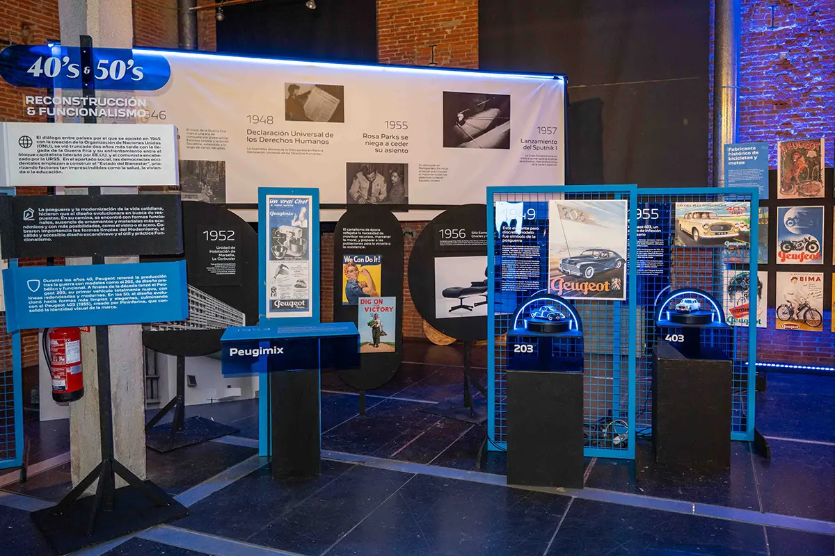 Peugeot celebra 215 años con una exposición de diseño en Matadero Madrid