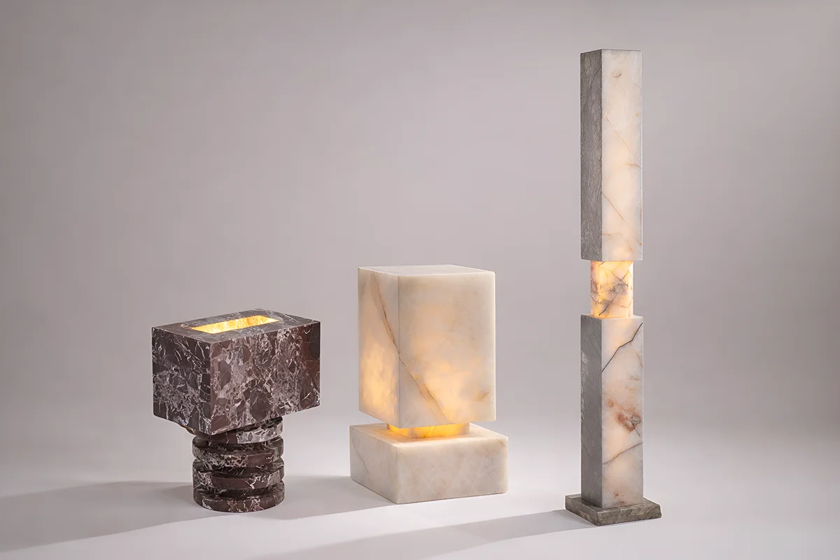 La colección cápsula de iluminación de Pablo Erroz y Cupa Stone