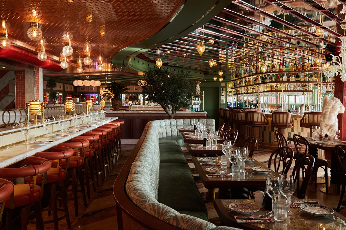 Florentine: la nueva trattoria que corona el cielo de WOW Concept Serrano