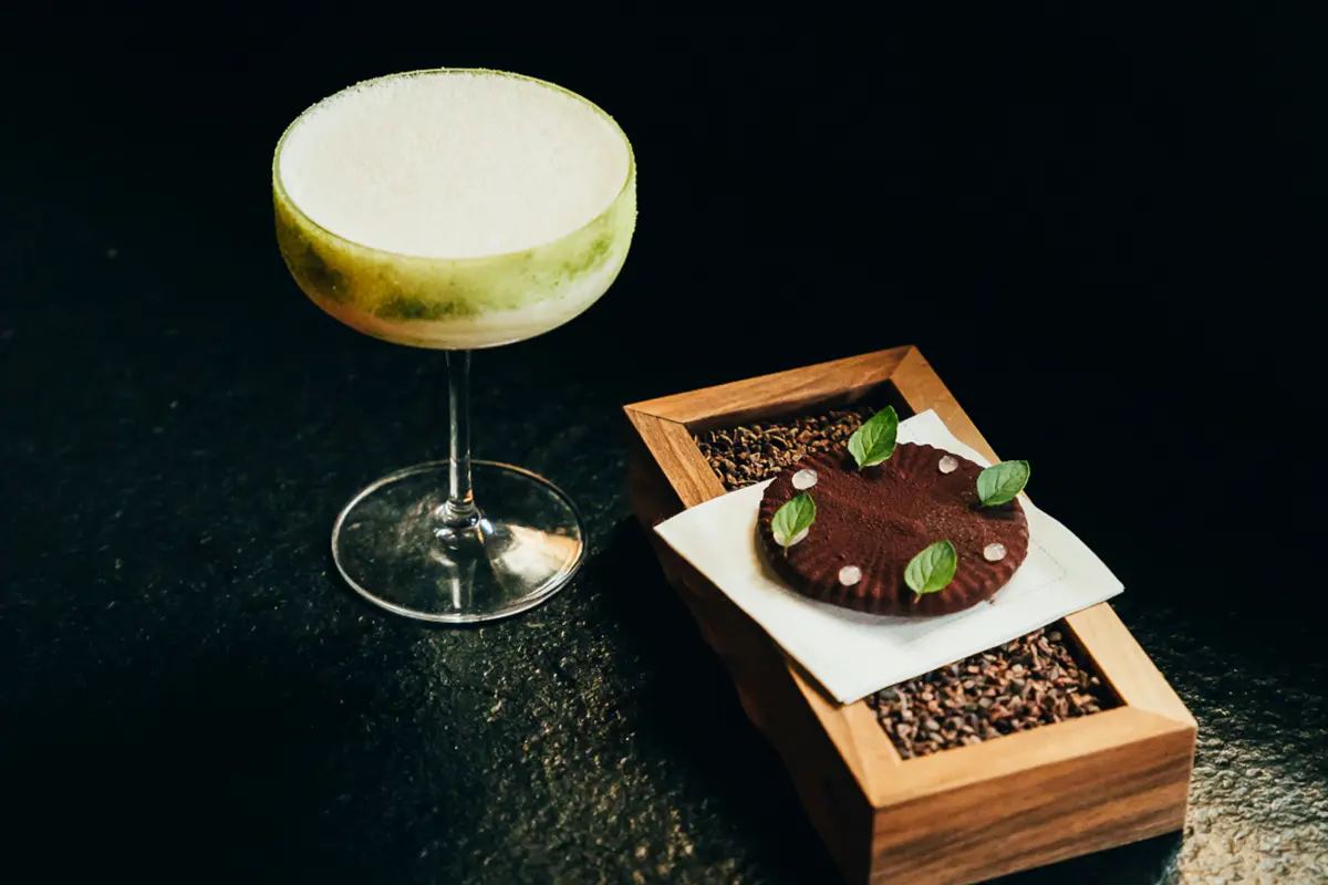 glass bar