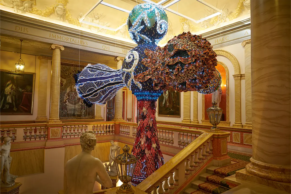 Joana Vasconcelos transforma el Palacio de Liria