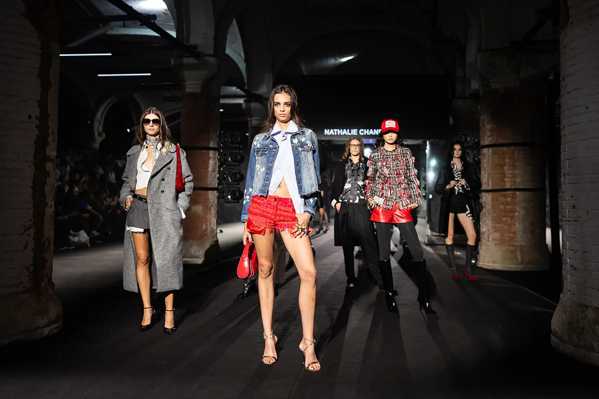 080 BARCELONA FASHION - MADRIDMANSO - SIMORRA - INMA LINARES - NATHALIE CHANDLER - REPARTO - DOMINNICO - ALVAR MERINO