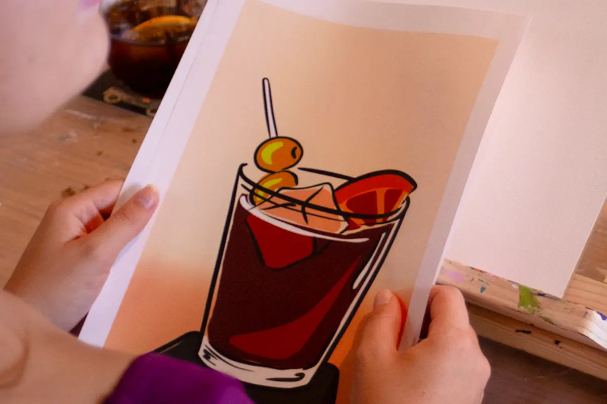 PINTA Y VERMUTEA CON ZARRO 