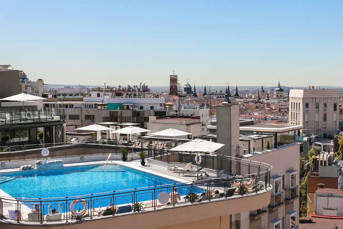 La azotea del Hotel Emperador