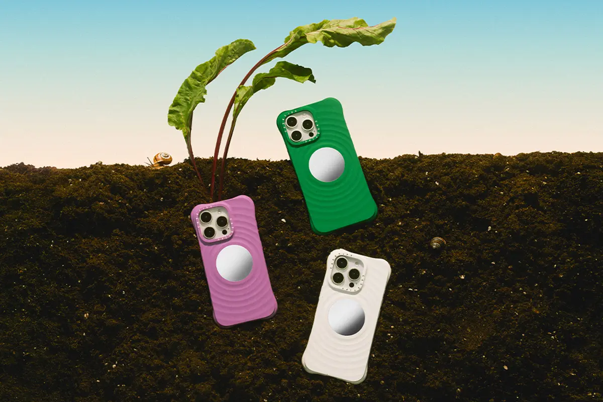CASETiFY lanza Ripple Mirror Case y más accesorios en su jardín con estilo 
