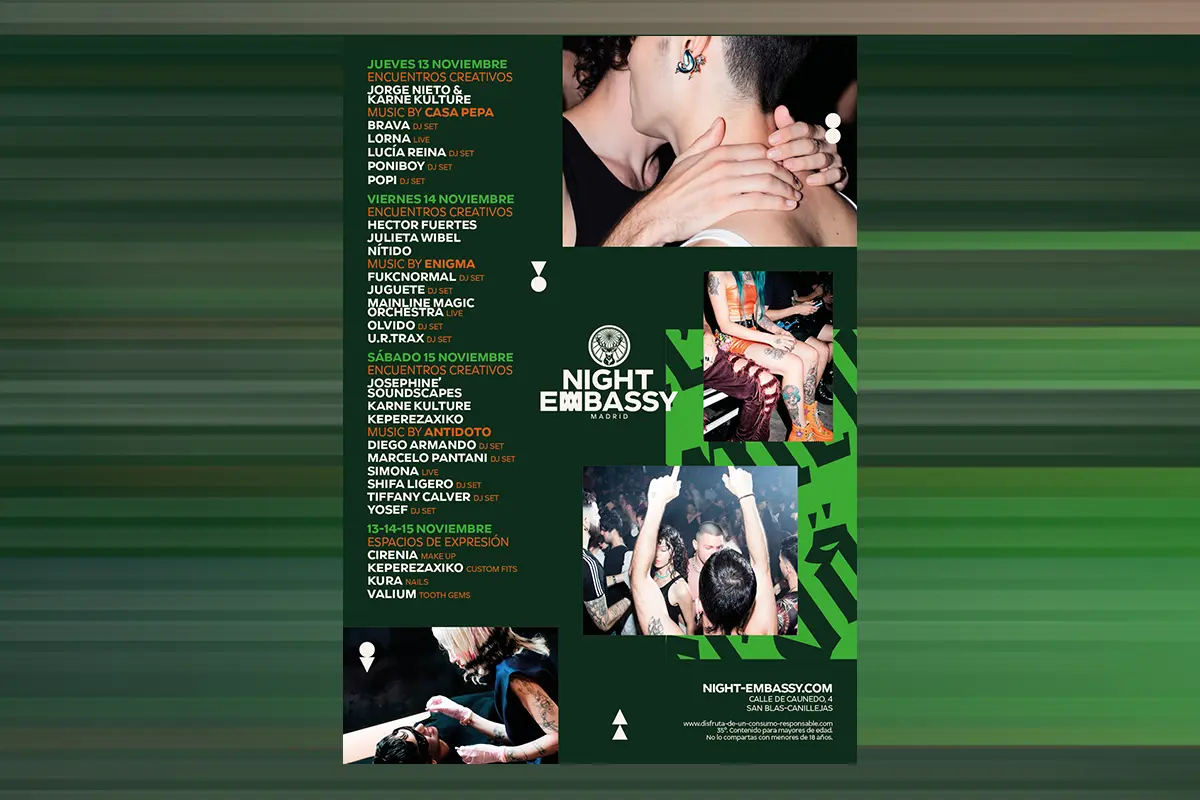 Jägermeister Night Embassy Madrid: la noche como laboratorio creativo 