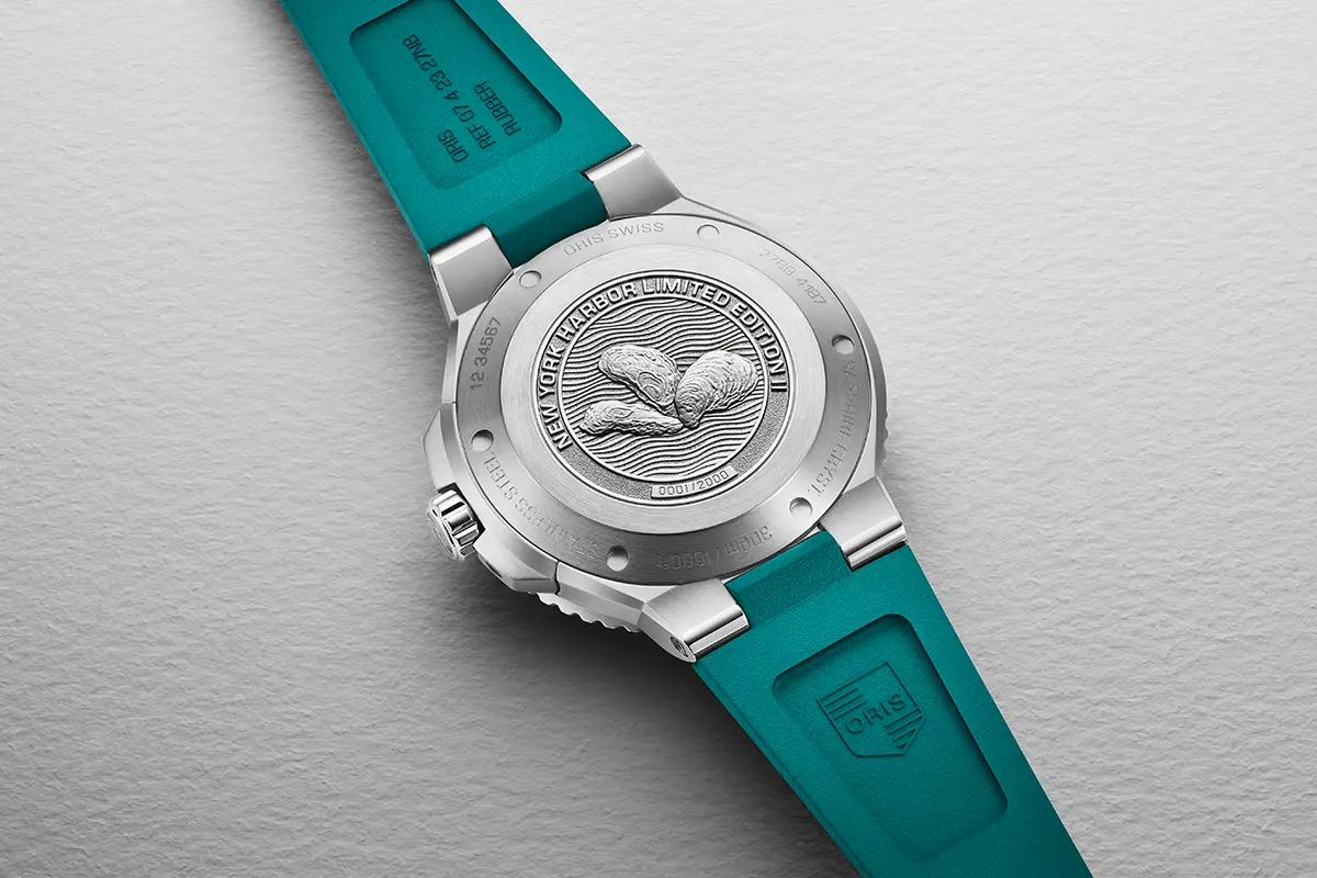 Oris presenta un reloj que apoya la vida marina 