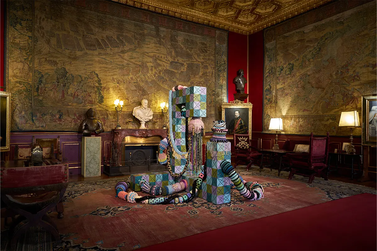 Joana Vasconcelos transforma el Palacio de Liria