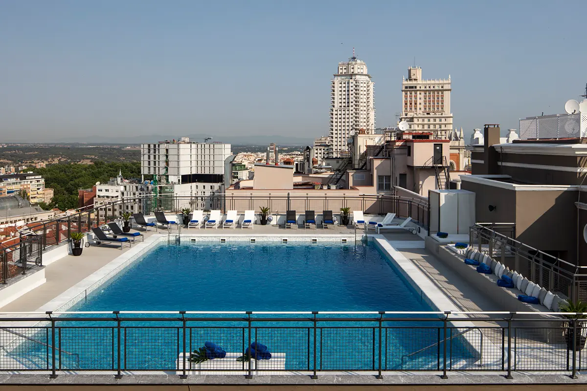 La azotea del Hotel Emperador