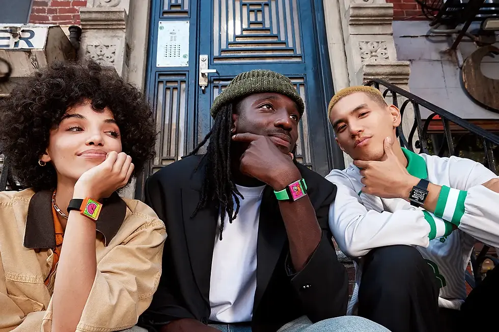 La nueva colección de relojes Swatch Break Free, inspirados en las obras de Keith Haring, llega puntual. 