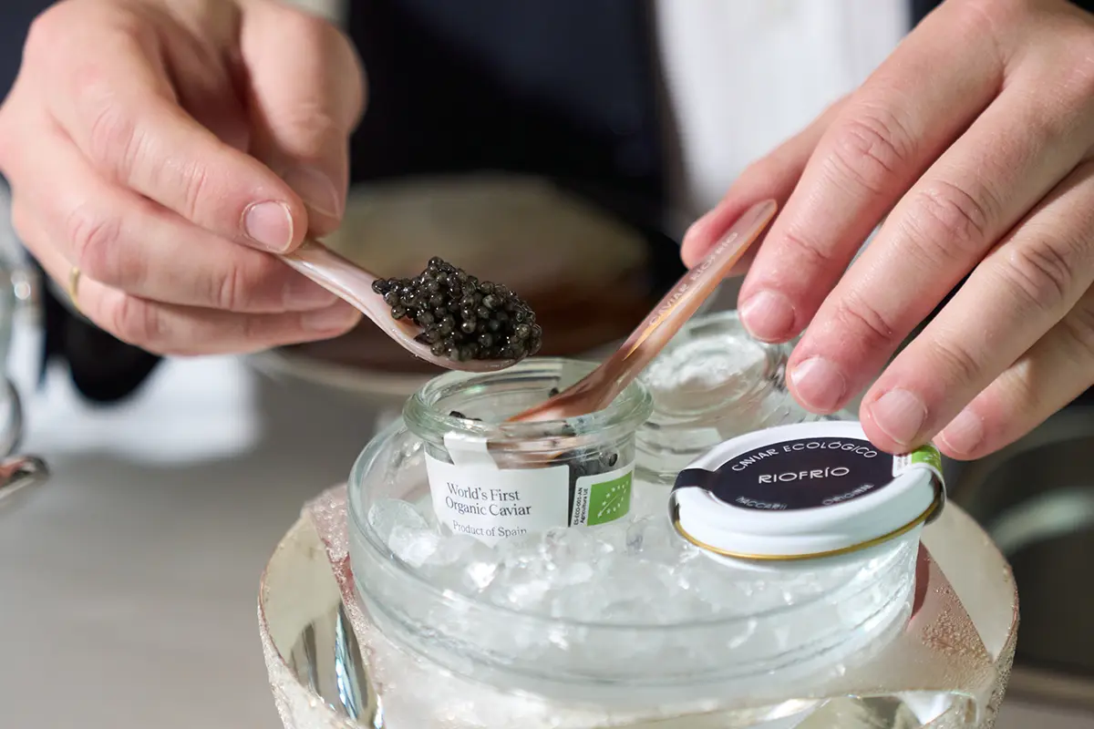 Madrid estrena pop-up de lujo para probar el primer caviar ecológico del mundo