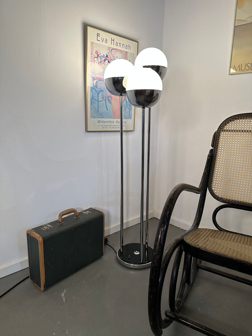 LAD-0021. Mid-century floor lamp - Lampadaire