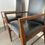Thumbnail: 0196. A pair of vintage chairs - Une paire de chaises vintage