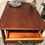 Thumbnail: 030. Teak side table - table d'appoint en teck