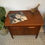 Thumbnail: 064. Walnut cabinet from Haddon Hall - Armoire de Haddon Hall