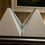 Thumbnail: LAD-0026. Two pyramid table lamps - Deux lampes de table pyramidales