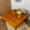 Thumbnail: 164. Danish teak coffee table by A.B.J - Table basse danoise en teck par A.B.J