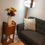 Thumbnail: 037. Rustic wooden side table - table d'appoint en bois rustique