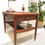 Thumbnail: 030. Teak side table - table d'appoint en teck