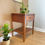 Thumbnail: 110. Classic bedside table - Table de chevet classique