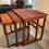 Thumbnail: 043. Set of nesting tables Denmark by BRDR Furbo - Ensemble de tables gigognes