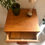 Thumbnail: 021. Nightstand in solid wood - Table de chevet en bois massif