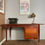 Thumbnail: 073.Mid-century desk - bureau mid-century