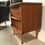 Thumbnail: 072. Walnut midcentury nightstand - Table de chevet