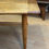 Thumbnail: 128. Golden oak coffee table - Table basse en chêne doré