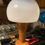 Thumbnail: LAD-0025. Vintage mushroom table lamp - Lampe de table champignon vintage