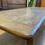 Thumbnail: 128. Golden oak coffee table - Table basse en chêne doré