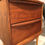 Thumbnail: 072. Walnut midcentury nightstand - Table de chevet