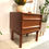 Thumbnail: 066. Midcentury teak night-stand - Table de chevet en teck