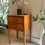 Thumbnail: 021. Nightstand in solid wood - Table de chevet en bois massif