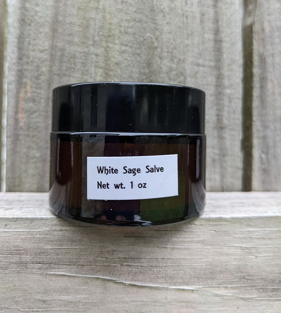White Sage Salve As It Is