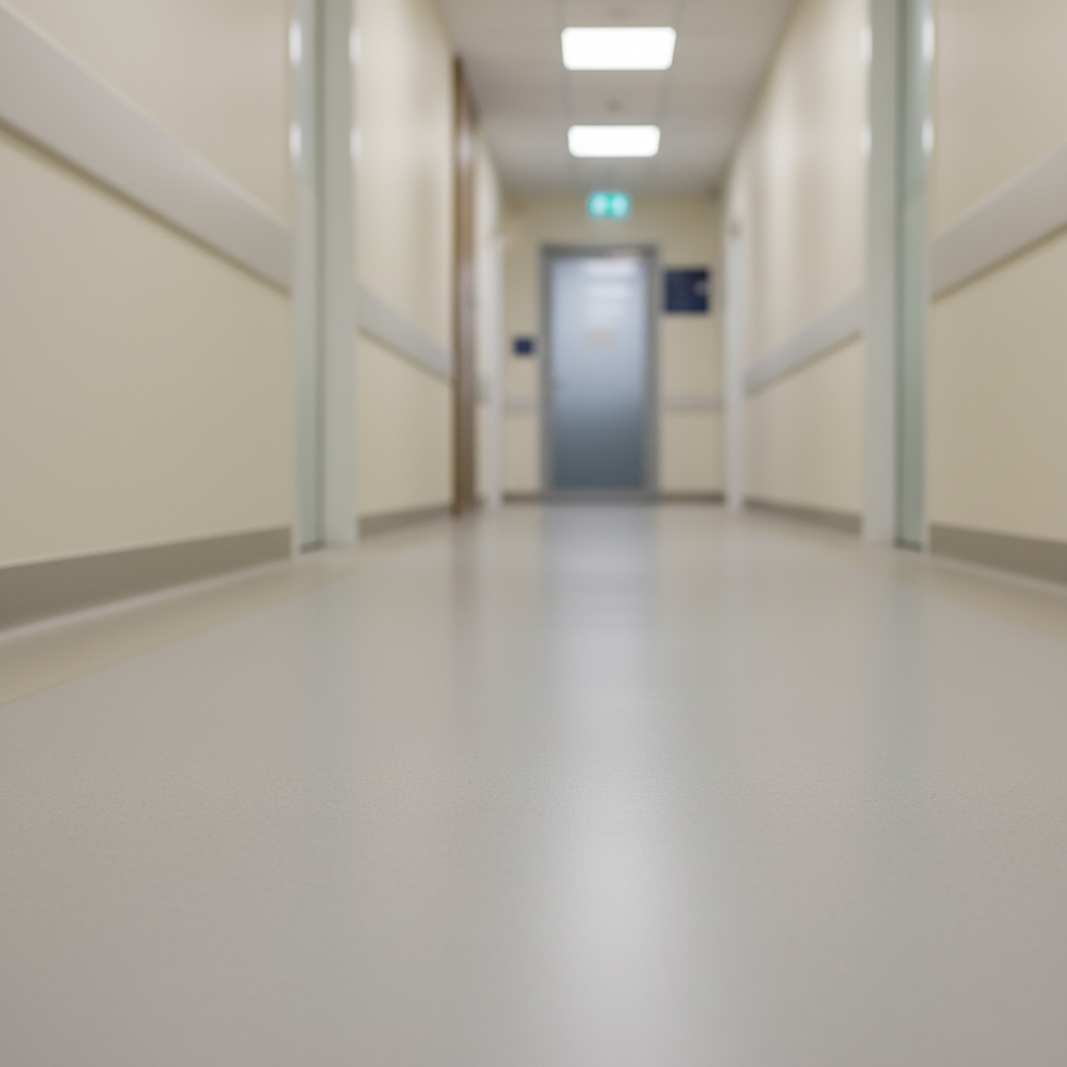 Commercial flooring installation