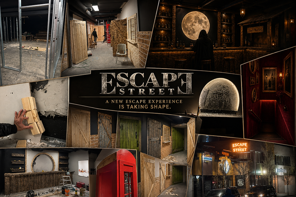 Escape Street: A New Immersive Escape Experience is Taking Shape in Edmonton