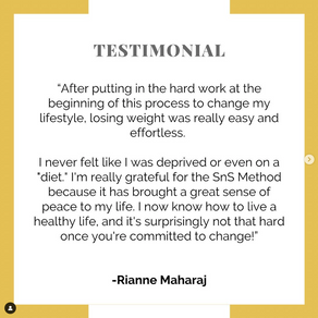 After trying hundreds of diets that never worked long term, Rianne lost 12lbs "effortlessly"