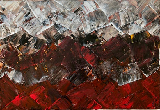 ines Soavi . i i . Red Rocks & Light  . 38X55
