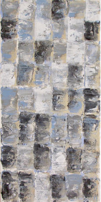 ines Soavi . i i . Surface Miroitante . Reflections on the glazed cladding of a building. The sky and the surrounding buildings, shimmering on the windows, create abstraction.