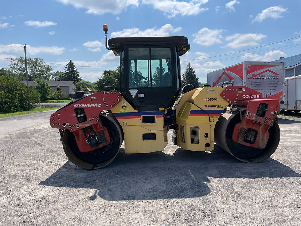 Thumbnail: Diesel Dynapac CC624HF Drum Asphalt Compactor Roller