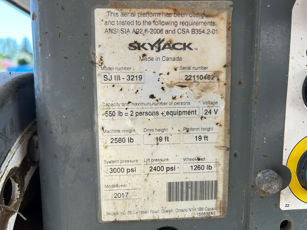 Miniature : Nacelle Skyjack SJIII-3219 Plateforme Élévatrice Scissor Lift Plafolift