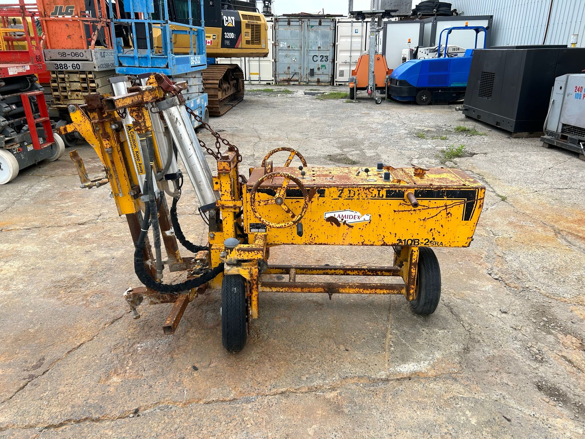 E-Z DRILL 210B-2 SRA SLAB RIDER CORE DRILLING MACHINE FOR CONCRETE