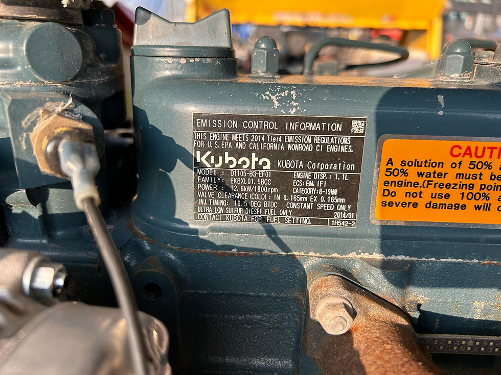 Miniature : Tower light Atlas Copco 6KW génératrice Kubota diesel generator