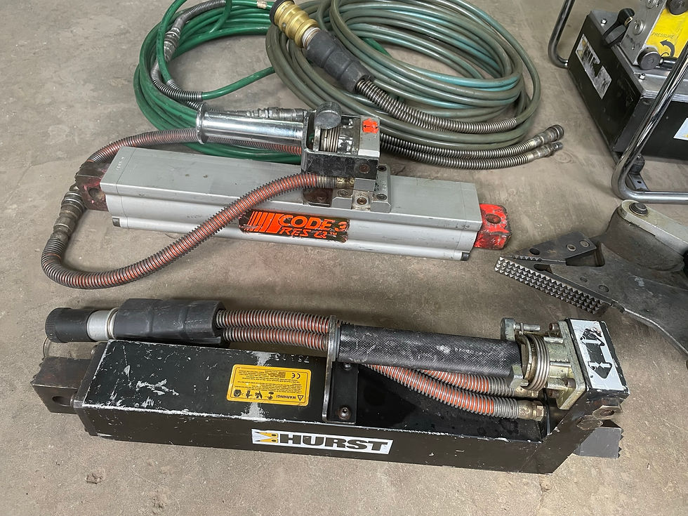 Miniature : HURST Rescue Jaws Of Life hydraulic Extraction tools Pince de désincarcération