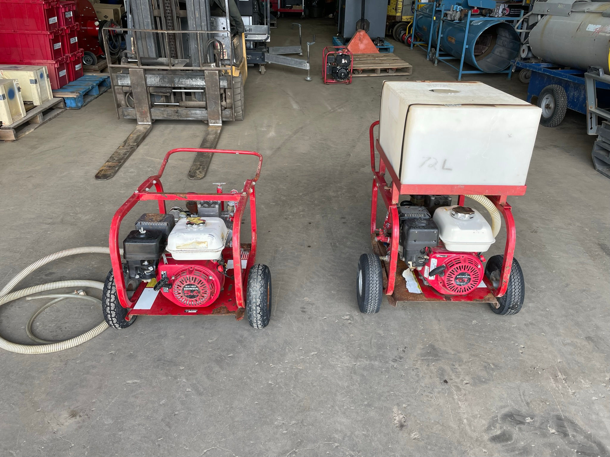 RICE HYDROSTATIC TEST PUMP HONDA Water pump