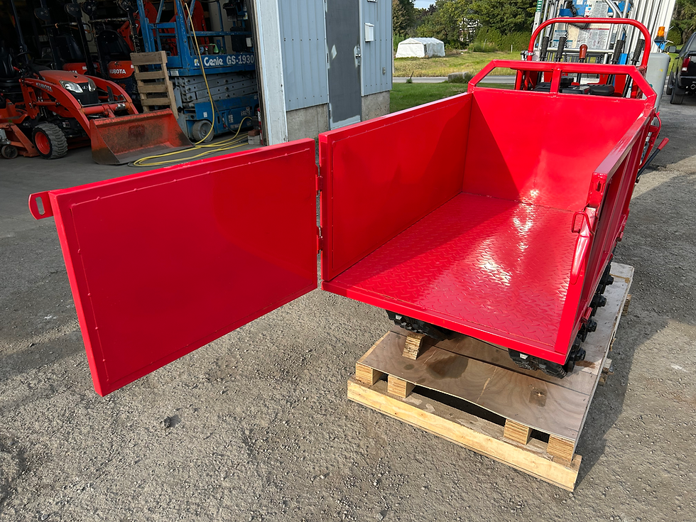 Thumbnail: Track Crawler Dumper Buggy powered wheelbarrow