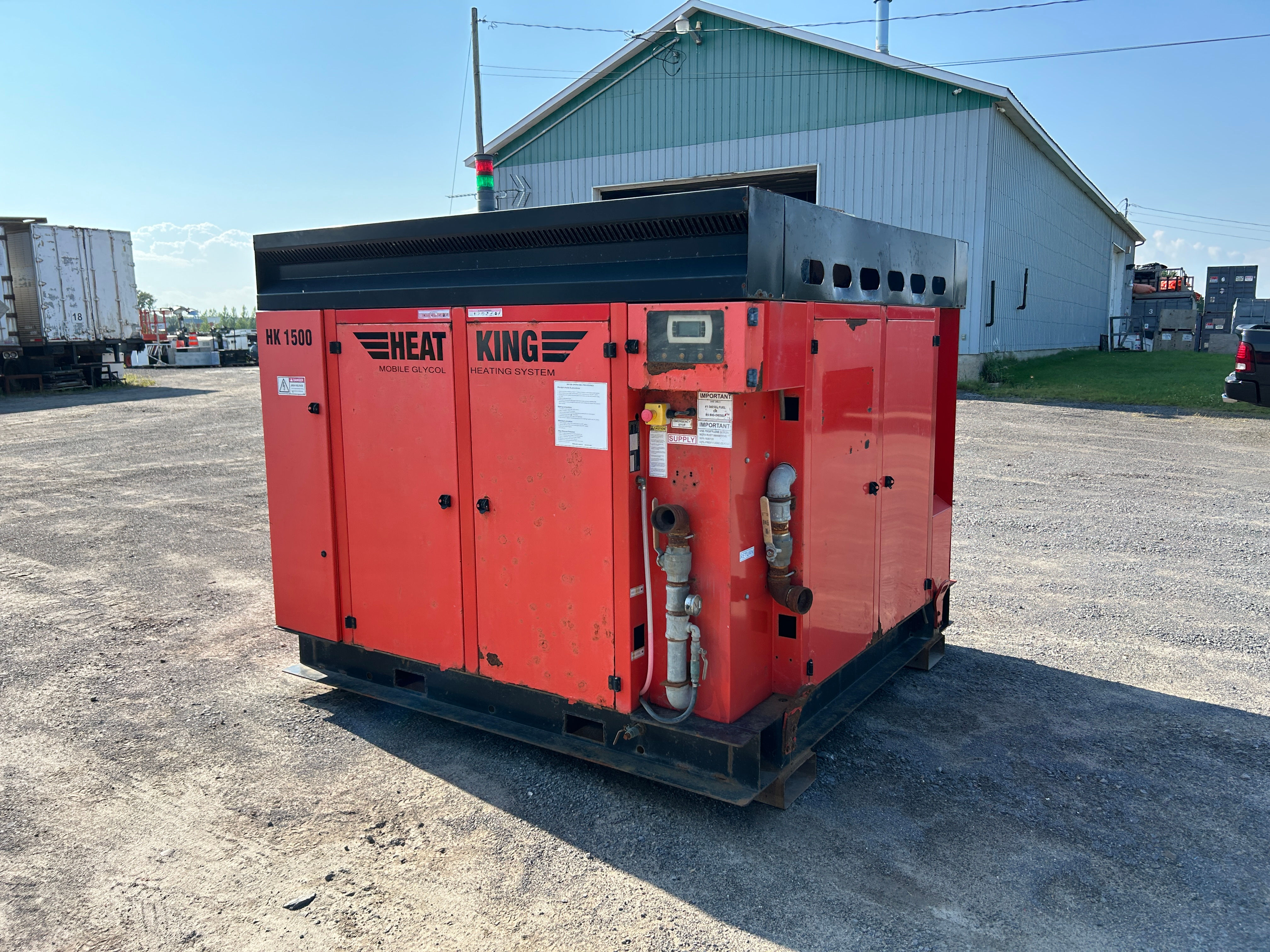 HEAT KING HK 1500 Central Hydronic Glycol Ground Heater Boiler